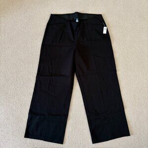 Old Navy High-Waisted Pull-On Pixie Super Wide-Leg Pants - Black - XXL Tall